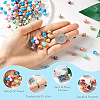 Spritewelry 200Pcs 10 Colors Painted Glass Beads Strands GLAA-SW0001-03-5