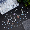 Nbeads 15 Style Transparent Electroplate Glass Bead Strands EGLA-NB0001-25-5