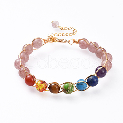 Chakra Jewelry BJEW-JB04561-02-1