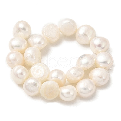 Natural Cultured Freshwater Pearl Beads Strands PEAR-A006-10B-1