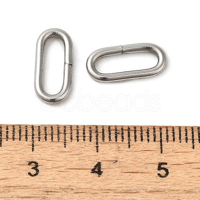 Non-Tarnish 304 Stainless Steel Linking Rings STAS-A093-03C-P-1