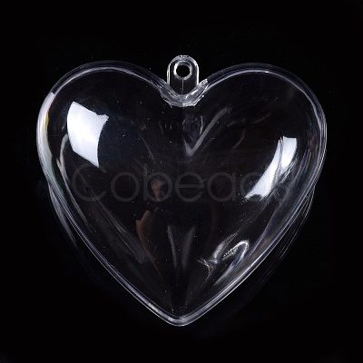 Openable Transparent Plastic Pendants CON-K007-01D-1