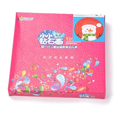 DIY Christmas Theme Diamond Painting Kits For Kids DIY-F073-07-1