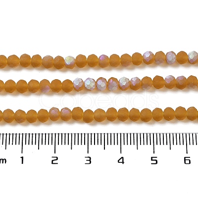 Transparent Glass Beads Strands EGLA-A044-T8mm-MB02-1