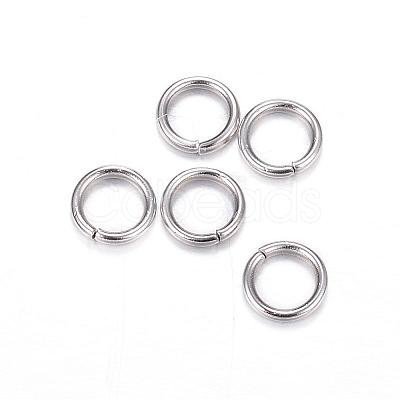 Tarnish Resistant 304 Stainless Steel Jump Rings STAS-D447-08-1