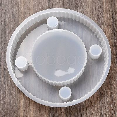 DIY Silicone Candle Holder Molds DIY-K073-22A-1