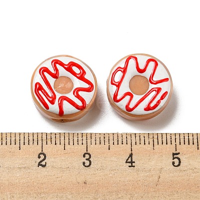 Handmade Lampwork Enamel Beads Strands LAMP-A001-F05-1