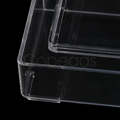 12 Grids Plastic Bead Containers with Cover CON-K002-03A-1