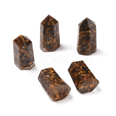 Pointed Resin Bullet Home Display Decoration DJEW-K017-06C-1