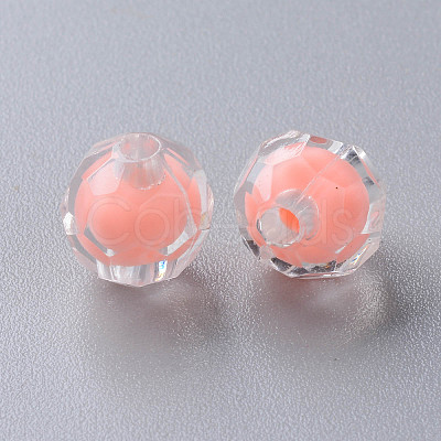 Transparent Acrylic Beads TACR-S152-04A-SS2109-1