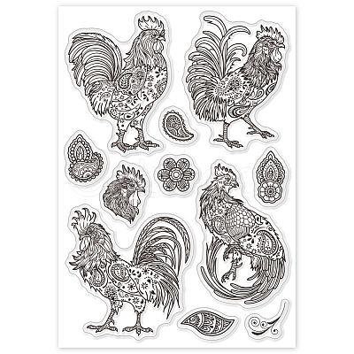 Custom PVC Plastic Clear Stamps DIY-WH0448-0607-1