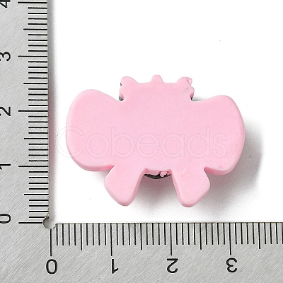 Pink Theme Opaque Resin Decoden Cabochons RESI-C045-06A-1