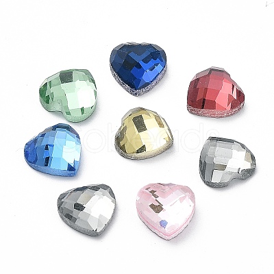 K9 Glass Rhinestone Cabochons GGLA-Z001-04A-1