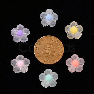 Transparent Acrylic Beads TACR-S152-06C-1