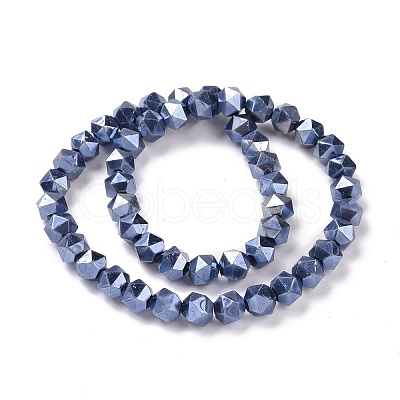 Glass Pearl Beads Strands GLAA-F122-03A-1