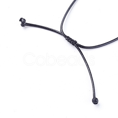 Natural Obsidian Pendants Necklaces NJEW-E140-A03-1