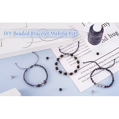 DIY Beaded Bracelet Making Kit DIY-TA0003-68-1