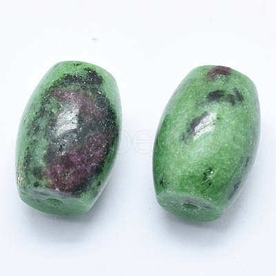 Natural Ruby in Zoisite Beads G-P384-U22-1