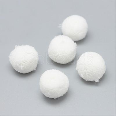 DIY Doll Craft Polyester Pom Pom Ball AJEW-S063-2.0cm-31-1