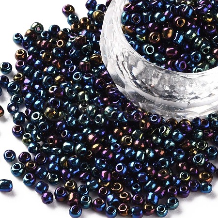 8/0 Glass Seed Beads SEED-US0003-3mm-604-1