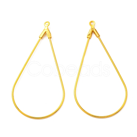 Brass Pendants KK-E050-01G-1