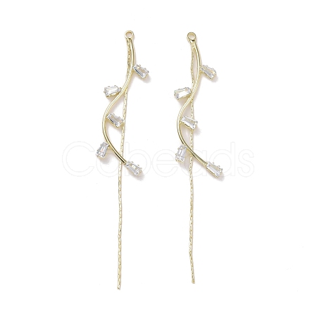 Brass Long Tassel Pendants FIND-M003-06LG-1