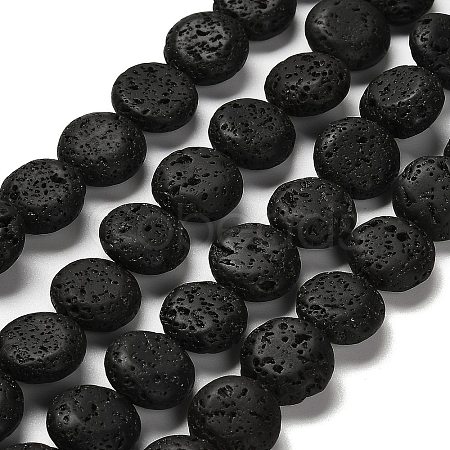 Natural Lava Rock Beads Strands G-G175-K15-01-1