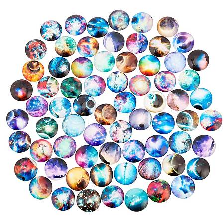 Glass Cabochons GGLA-R040-25mm-01-1