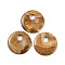 Natural Picture Jasper Pendants, Donut/Pi Disc Charms, 45x5~7mm, Hole: 10.5mm