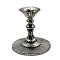 Alloy Crystal Sphere Display Stands, Crystal Ball Holders, Antique Silver, 100mm