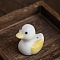 Duck Ceramic Incense Burners Holder, Aromatherapy Furnace Home Decor, Yellow, 46x30x45mm