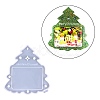 Christmas Theme DIY Picture Frame Silicone Molds DIY-M045-04-1