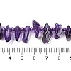 Natural Amethyst Nuggets Beads Strands G-B125-B01-01-4