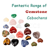   Natural & Synthetic Gemstone Cabochons G-PH0034-33-4