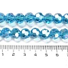 Transparent Glass Beads EGLA-A035-T10mm-B08-4