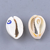 Cowrie Shell Beads SSHEL-S258-63-2