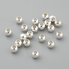 925 Sterling Silver Beads STER-T002-235S-4mm-2