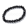 Frosted Glass Beads Stretch Bracelets BJEW-I296-01A-1