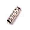 Zinc Alloy Cord Ends FIND-WH0091-67P-2