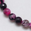 Natural Agate Round Beads Strand G-L084-10mm-60-2