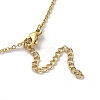 304 Stainless Steel Pendant Necklaces NJEW-U002-24G-02-3