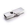 304 Stainless Steel Bayonet Clasps X-STAS-E440-06P-2