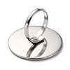 Non-Tarnish Adjustable 304 Stainless Steel Finger Rings Components A-STAS-F149-18P-J-2