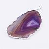 Natural Agate Big Pendants G-P305-E-S-3