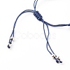 Adjustable Nylon Cord Braided Bead Bracelets BJEW-JB06204-5