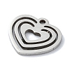 Non-Tarnish 304 Stainless Steel Charms STAS-C097-28P-2