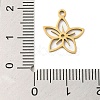 304 Stainless Steel Charms STAS-S123-01G-09-3