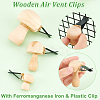 3Pcs Wooden Air Vent Clips JEWB-AB00031-4