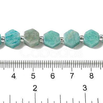 Natural Amazonite Beads Strands G-P534-A07-02-1