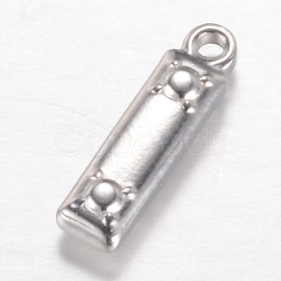 Tarnish Resistant 201 Stainless Steel Charms STAS-G081-31P-1